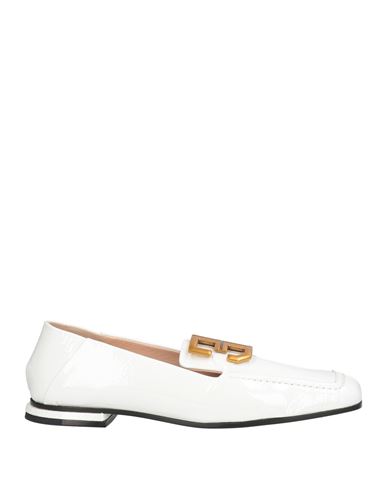 Fabi Woman Loafers White Size 8 Leather