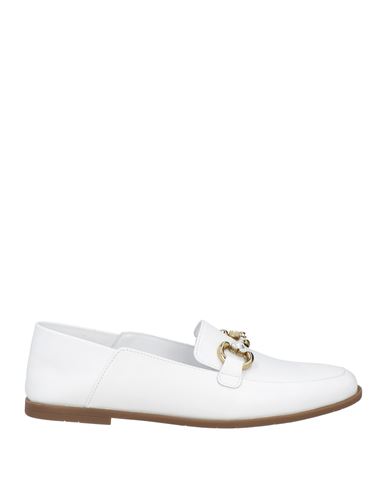 Carpe Diem Woman Loafers White Size 8 Leather In White