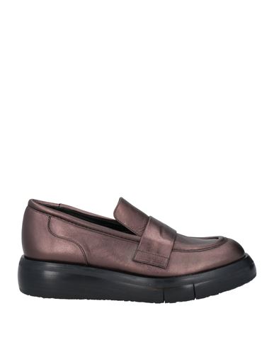 Paloma Barceló Woman Loafers Dark Brown Size 6 Leather In Brown