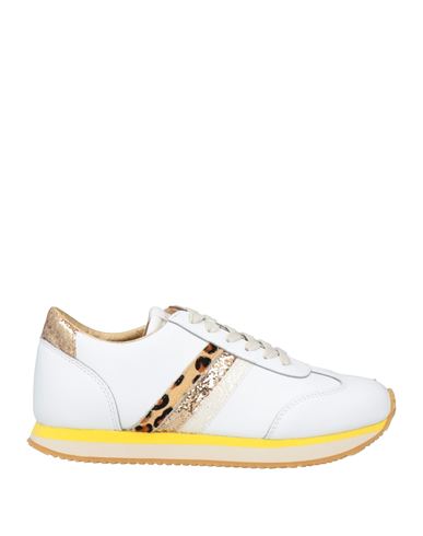 Serafini Woman Sneakers White Size 6 Leather In White