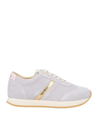 Serafini Woman Sneakers Light Grey Size 7 Leather In Grey