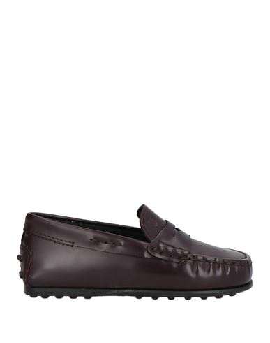Tod's Toddler Boy Loafers Chocolate Brown Size 10c Leather In Brown