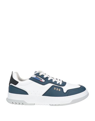 Blauer Man Sneakers Navy Size 11.5 Leather In Navy