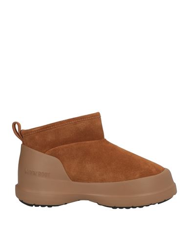 Moon Boot Luna Low Boots And Ankle Boots Brown In Beige