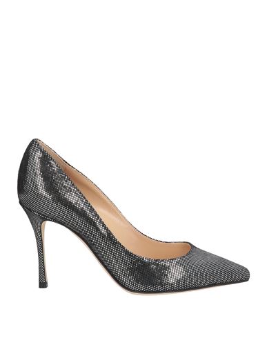 Sergio Rossi Woman Pumps Black Size 5 Leather In Black