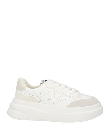 Ash Woman Sneakers White Size 8 Leather In White