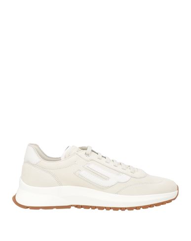 Bally Man Sneakers Off White Size 13 Calfskin In Off White