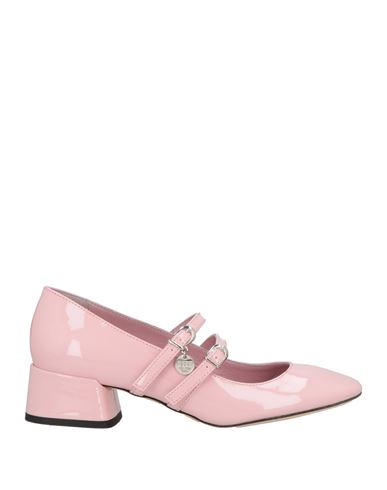 Msgm Woman Pumps Light Pink Size 7 Textile Fibers In Pink