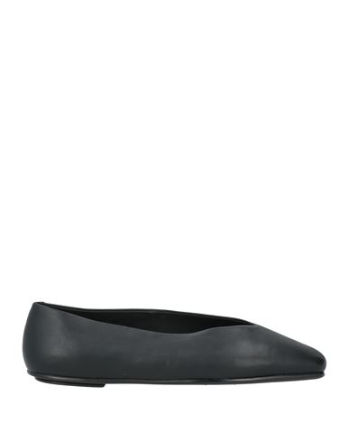 Jeffrey Campbell Woman Ballet Flats Black Size 7 Leather In Black