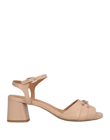 Geox Woman Sandals Blush Size 8.5 Leather In Pink