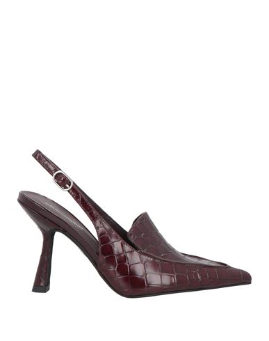 Jeffrey Campbell Women's Acclaimed Pointed Toe Slingback Pumps In Red