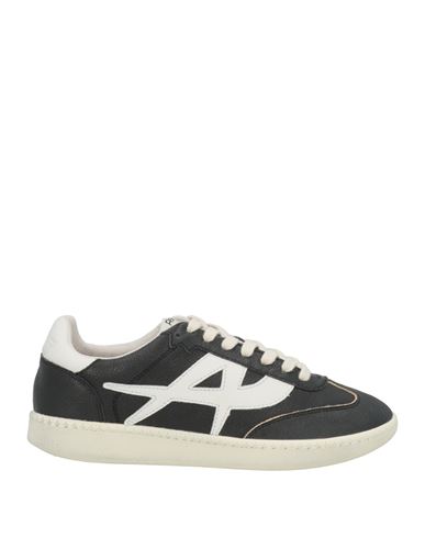 Ash Sunset Leather Sneaker In Black