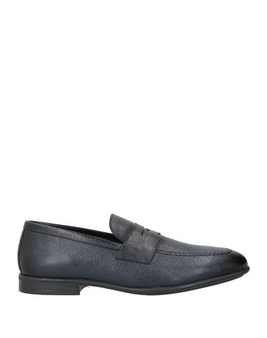 CIRO LENDINI CIRO LENDINI MAN LOAFERS MIDNIGHT BLUE SIZE 8 LEATHER 