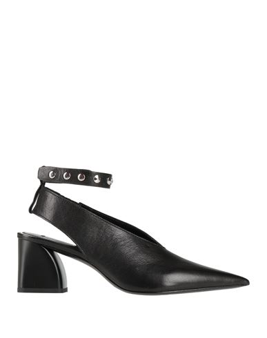 Rag & Bone Victory Leather Ankle-cuff Pumps In Black