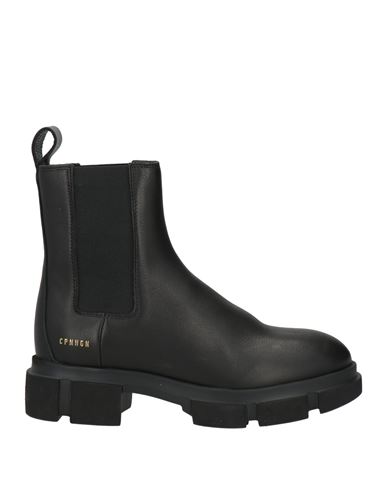 Copenhagen Studios Woman Ankle Boots Black Size 8 Calfskin In Black