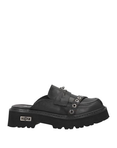 Cult Woman Mules & Clogs Black Size 8 Leather In Black
