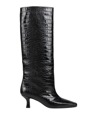 Dondup Woman Boot Black Size 10 Leather