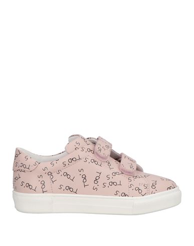 Tod's Toddler Girl Sneakers Blush Size 10c Leather In Pink
