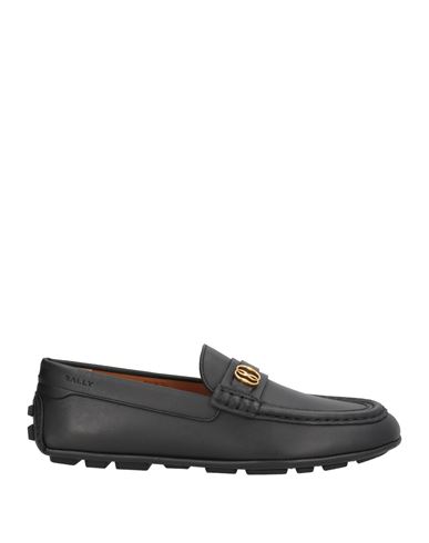 Bally Man Loafers Black Size 9 Calfskin In Black