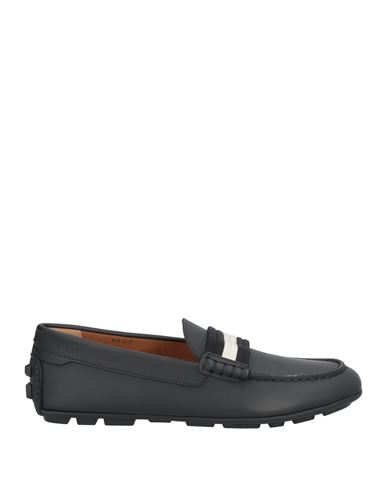 Bally Man Loafers Black Size 9 Leather In Black
