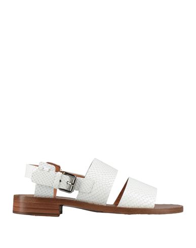 Church's Woman Sandals White Size 8 Leather In White