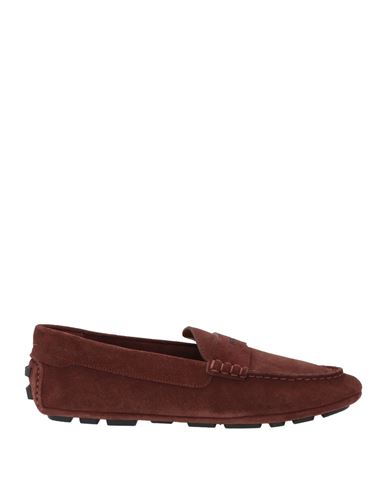 Bally Man Loafers Chocolate Brown Size 9 Calfskin In Brown