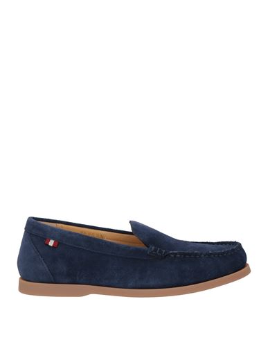 Bally Man Loafers Navy Size 9 Calfskin In Navy