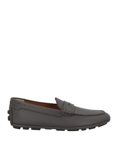 Bally Man Loafers Dark Brown Size 9 Calfskin In Brown