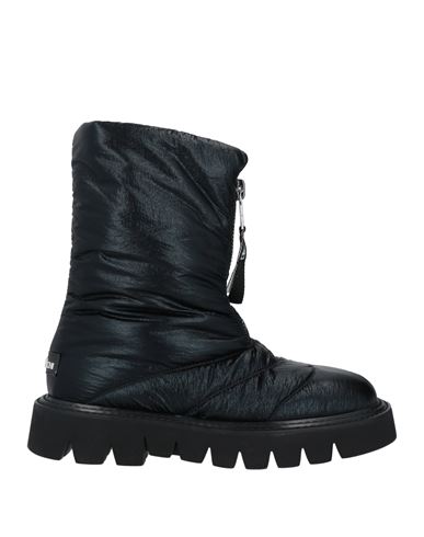 Elena Iachi Woman Ankle Boots Black Size 8 Textile Fibers In Black