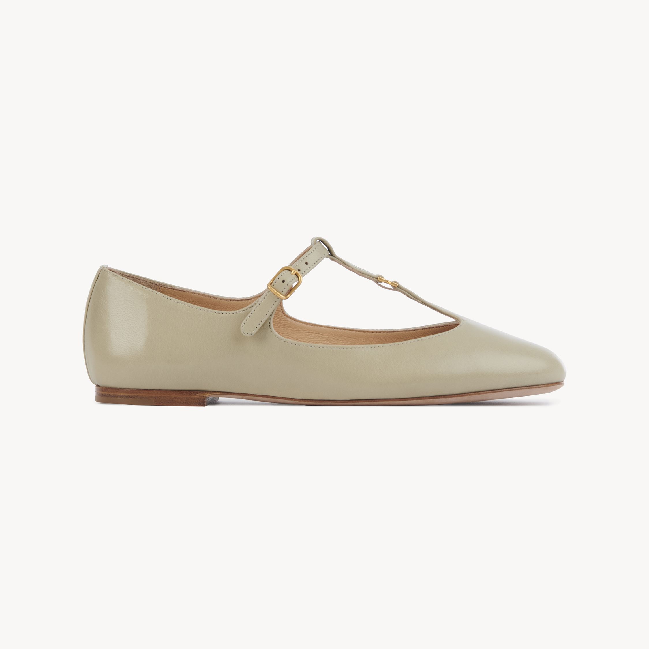 Chloé Marcie Ballet Flats In Green