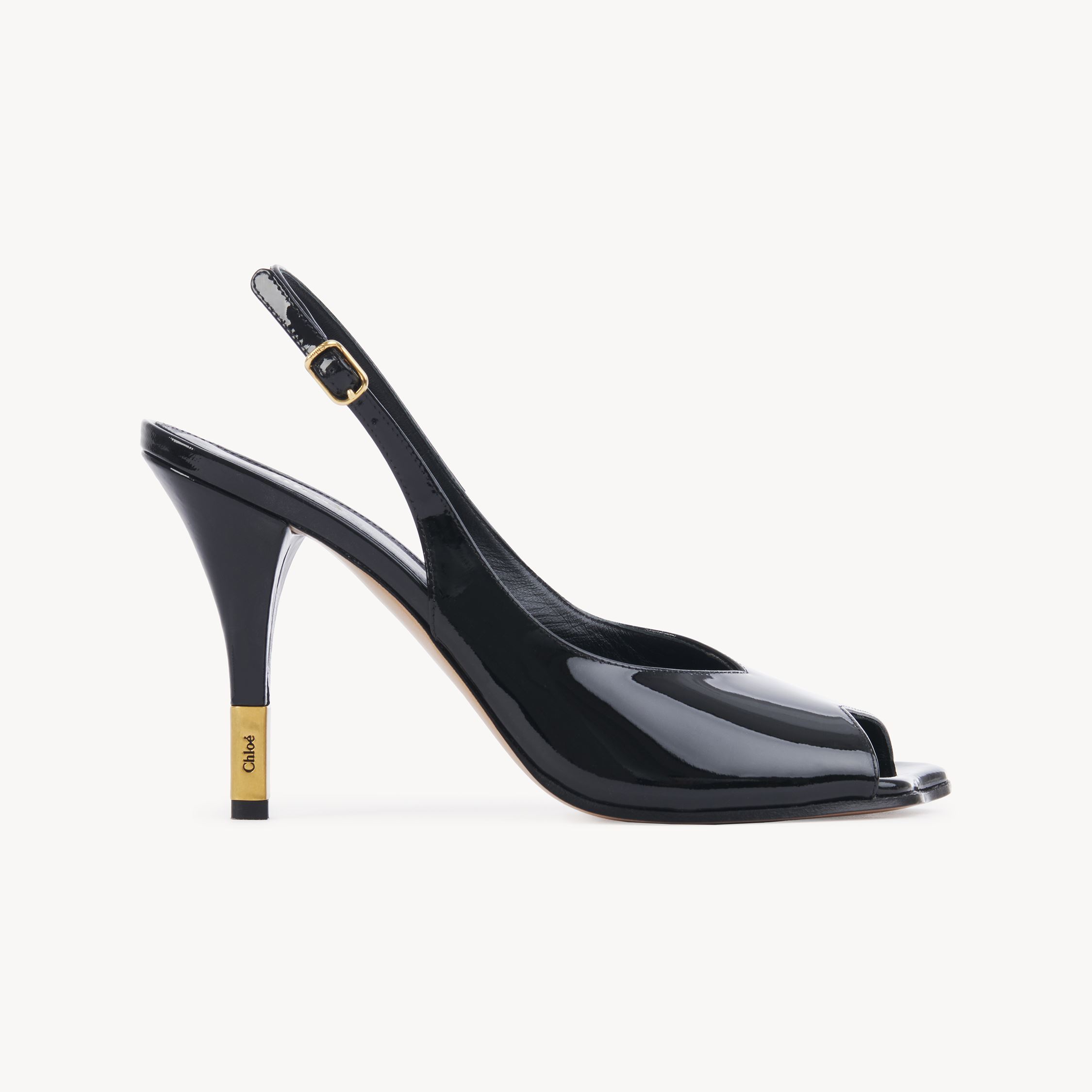 Chloé Sandales À Talon Flower Sandals Femme Noir Taille 38 100% Cuir De Veau In Black
