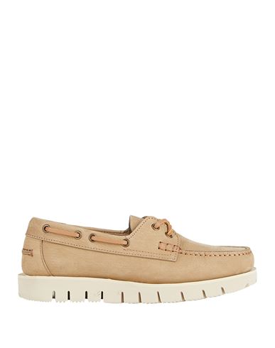 Boomerang Woman Loafers Beige Size 7 Leather In Beige