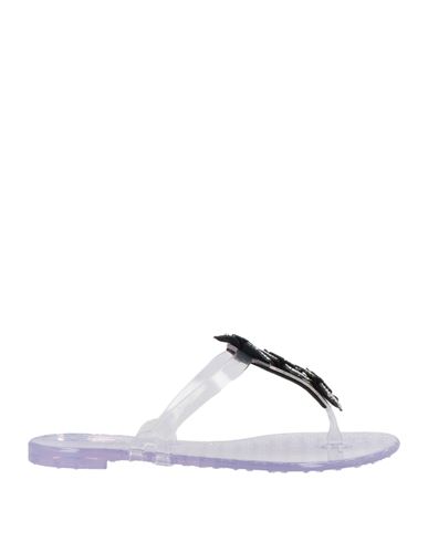 Nila & Nila Woman Thong Sandal Transparent Size 7 Rubber In Transparent