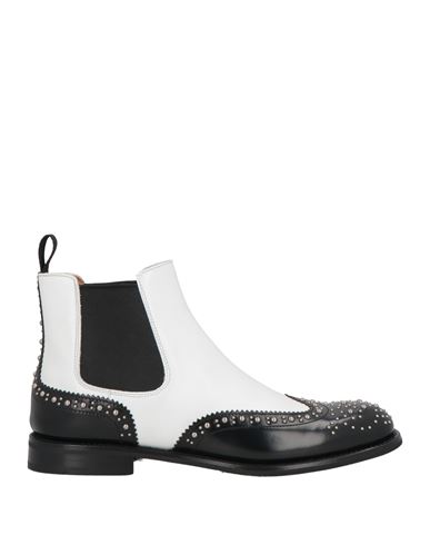 Shop Church's Woman Ankle Boots White Size 8 Leather