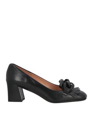 Il Borgo Firenze Woman Pumps Black Size 6 Leather In Black