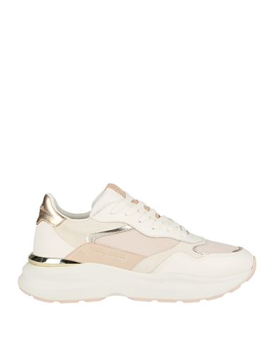 Crime London Woman Sneakers Ivory Size 11 Textile Fibers