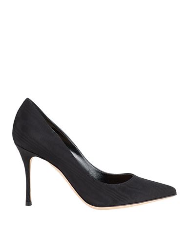 Shop Sergio Rossi Woman Pumps Black Size 5 Textile Fibers