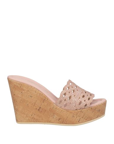 NILA & NILA NILA & NILA WOMAN MULES & CLOGS BLUSH SIZE 8 TEXTILE FIBERS 