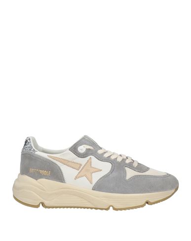 Golden Goose Woman Sneakers Grey Size 11 Leather, Textile Fibers