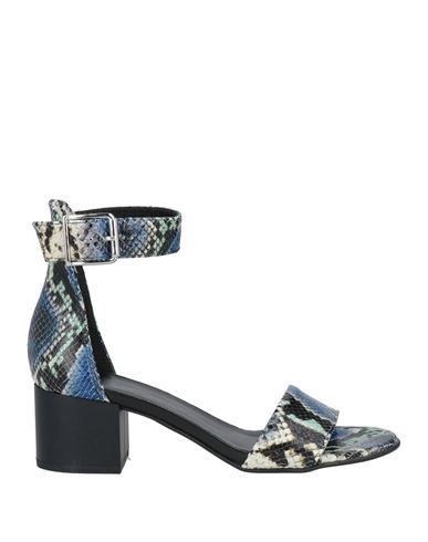 FABBRICA DEI COLLI FABBRICA DEI COLLI WOMAN SANDALS BLACK SIZE 8 LEATHER 