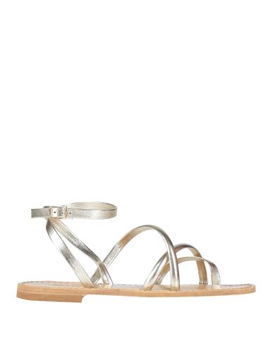 Zehentrenner Damen Platin 36 Damen