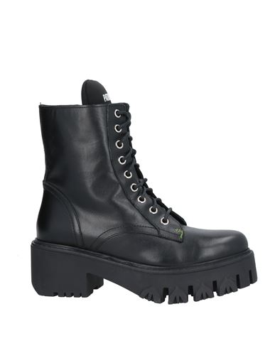 Patrizia Pepe Woman Ankle Boots Black Size 6 Leather