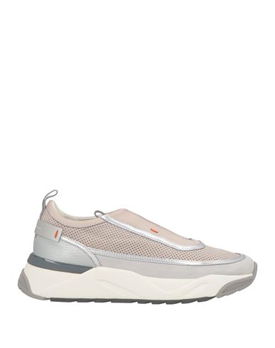 Santoni Innova By  Woman Sneakers Grey Size 8 Leather