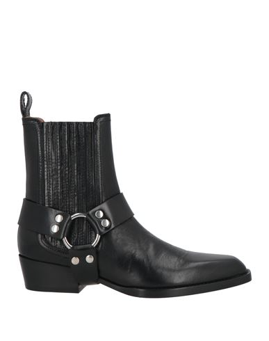 Paris Texas Woman Ankle Boots Black Size 8 Calfskin