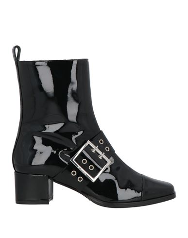 Carel Paris Woman Ankle Boots Black Size 8 Leather