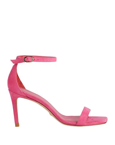 Stuart Weitzman Woman Sandals Fuchsia Size 7 Leather