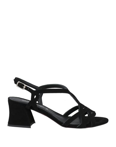 Woman Loafers Black Size 8 Leather