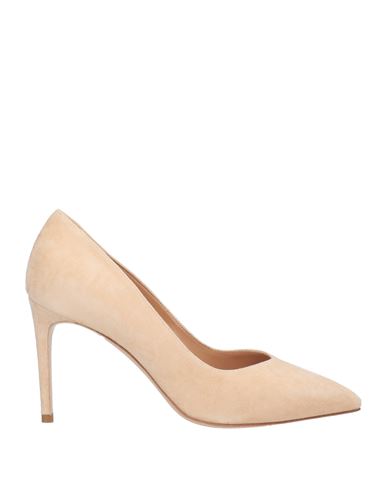 Sorelle Perego Woman Pumps Sand Size 8 Leather In Beige