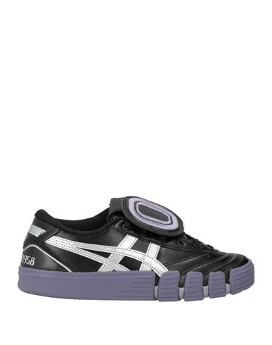Asics X Otto958 Woman Sneakers Black Size 4 Leather, Textile Fibers In Black