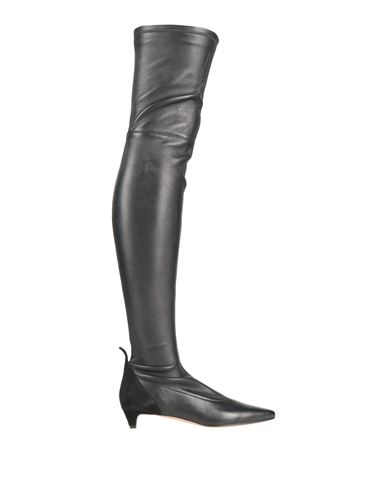 Givenchy Woman Boot Black Size 7 Lambskin In Black
